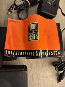 NEC Turbo Grafx 16 Turbo CD & Console SET