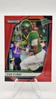 2025 Panini Prizm Draft Picks Football Red Evan Stewart #100