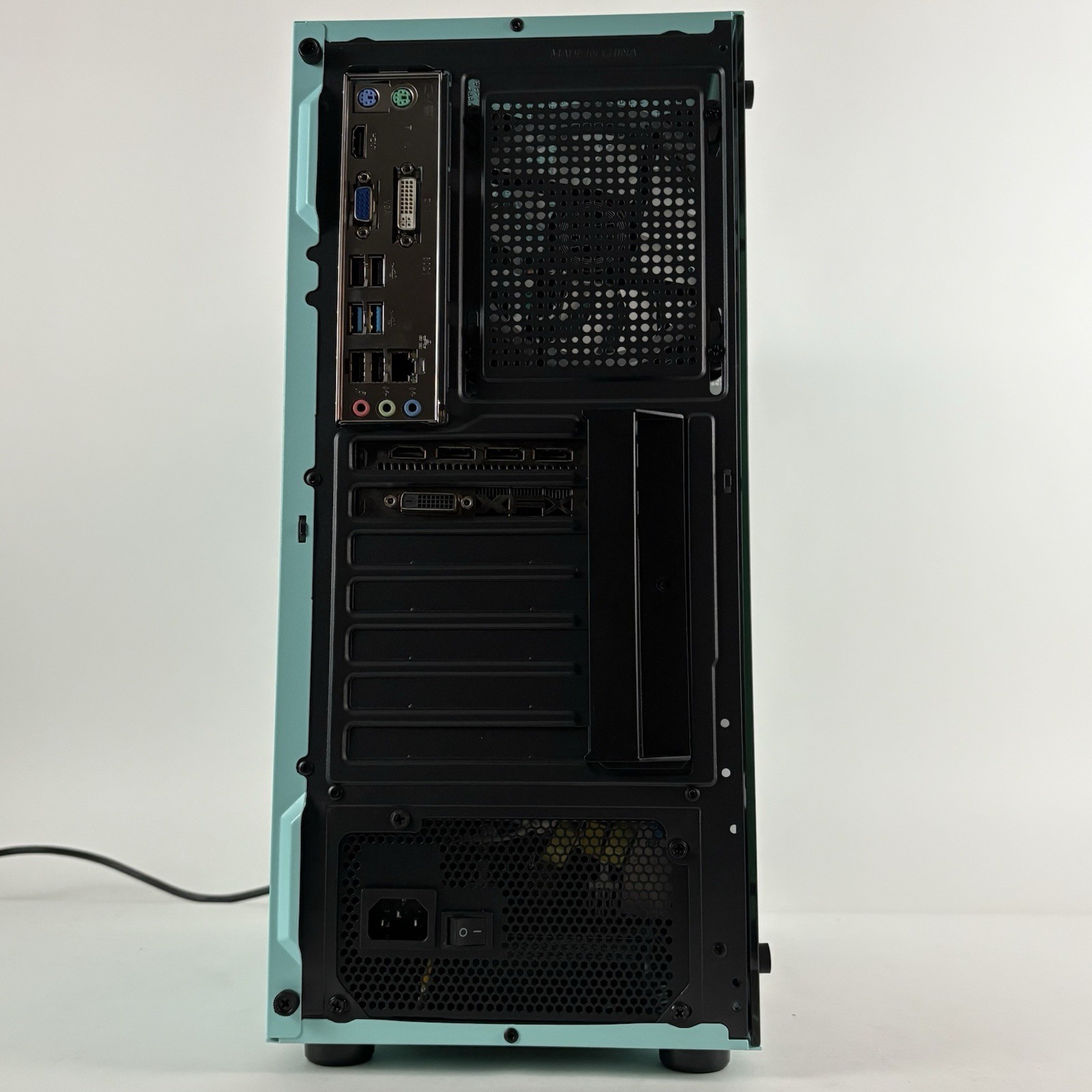 Intel Core i7-2600 Custom Gaming PC 16GB DDR3 1TB NVMe SSD AMD Radeon RX 580 8GB