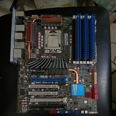 ASUS P6T Deluxe V2 + Xeon W3520 cpu +  6gb patriot 1333 ddr3