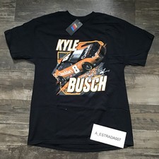 NWT Kyle Busch 2023 Checkered Flag Sports #8 Cheddar's Blister Tee Large