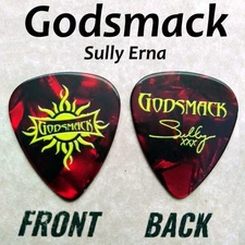 GODSMACK band novelty SULLY signature guitar pick (Q-H1)