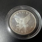 SUNSHINE MINT 1 TROY OZ 0.999 FINE SILVER BULLION ROUND
