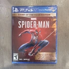 Marvel's Spider-Man Game of the Year Edition PS4 Sony Action NTSC-U/C