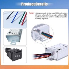 Electric Motor Speed Controller Precise Control Motor Speed Controller For Fan