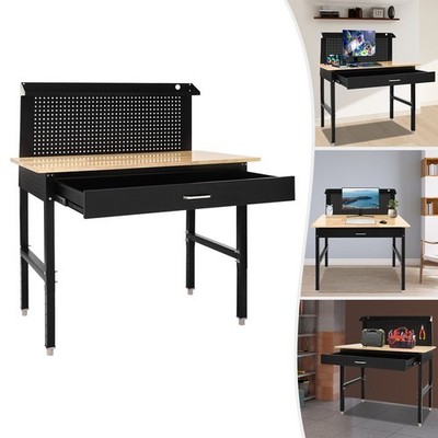 48''W x 24''D Adjustable Height Workbench
