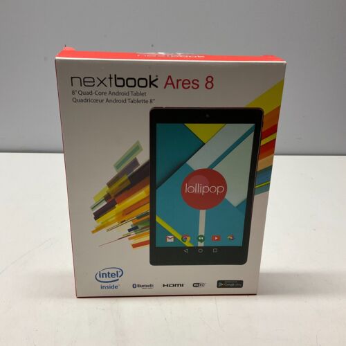 Nextbook Ares 8", Quad Core, 16 GB -Red NEW SEALED NEVER USED