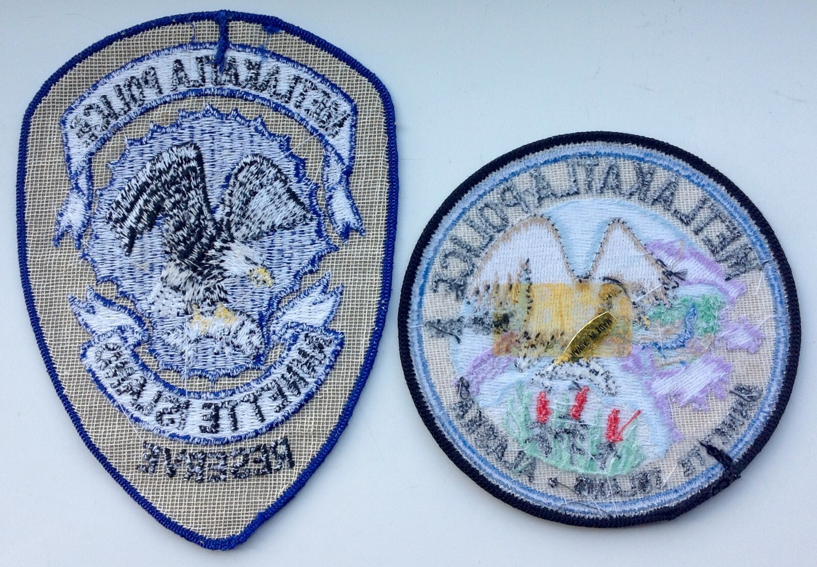 Obsolete (inc. a cheesecloth) American US USA Metlakatla Alaska Police
