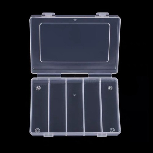 Caja de almacenamiento contenedor con soporte para cápsulas de monedas de plástico transparente de 100 piezas para estuche de 22,5 mm - Imagen 3 de 6