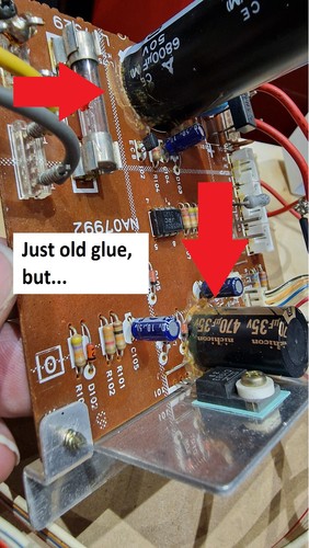 Stereo Verstärker LUXMAN L-30 Reparatursatz - alle Kondensatoren - Afbeelding 8 van 16
