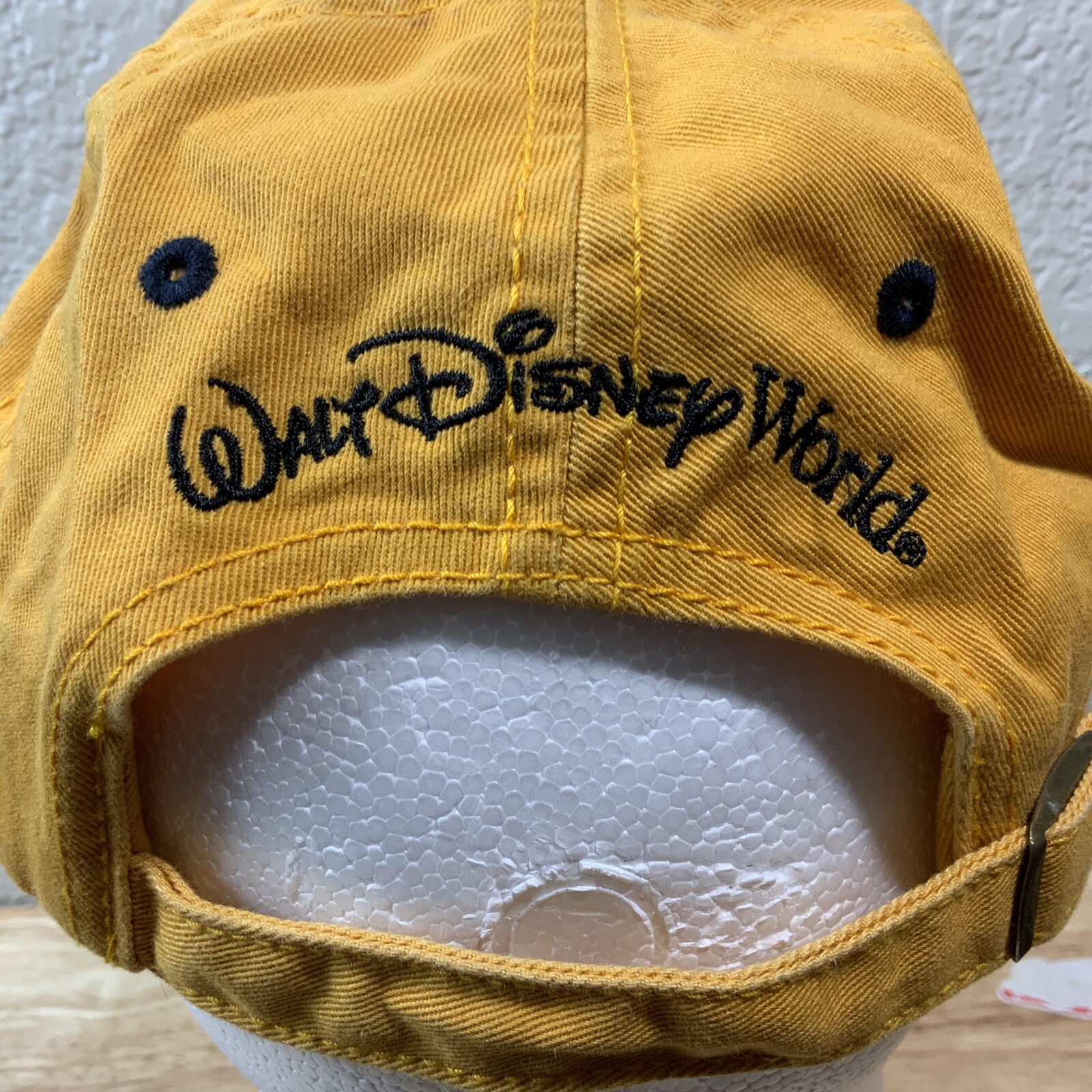 Mickey Mouse Hat Baseball Strapback Cap Yellow Ad… - image 7