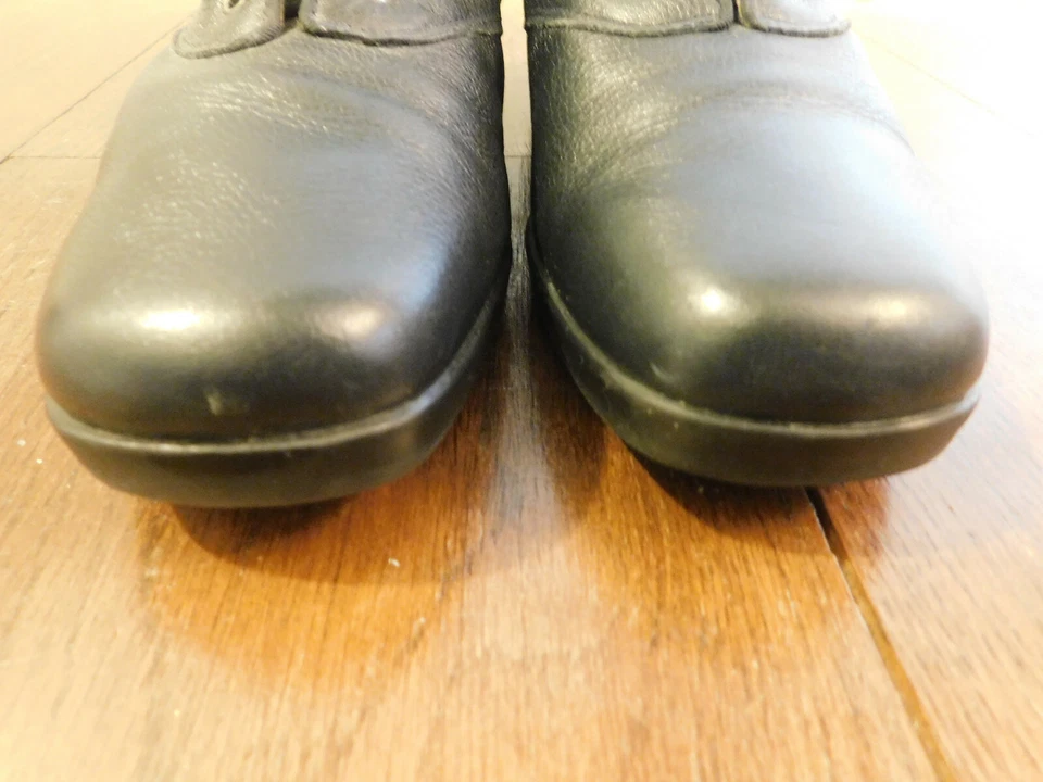 Botines Rod Hommerson de cuero con cordones tobillo alto negros estilo combate 7,5 bonitos Foto 3 de 4