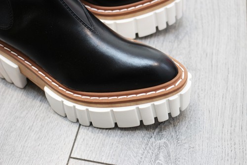 STELLA McCARTNEY Black Emilie Chelsea Ankle Boots Shoes UK5.5 EU38.5 US7 NEW - Picture 11 of 14