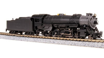 Broadway Limited 7843 N Scale USRA Heavy Mikado Steam Locomotive Unlettered