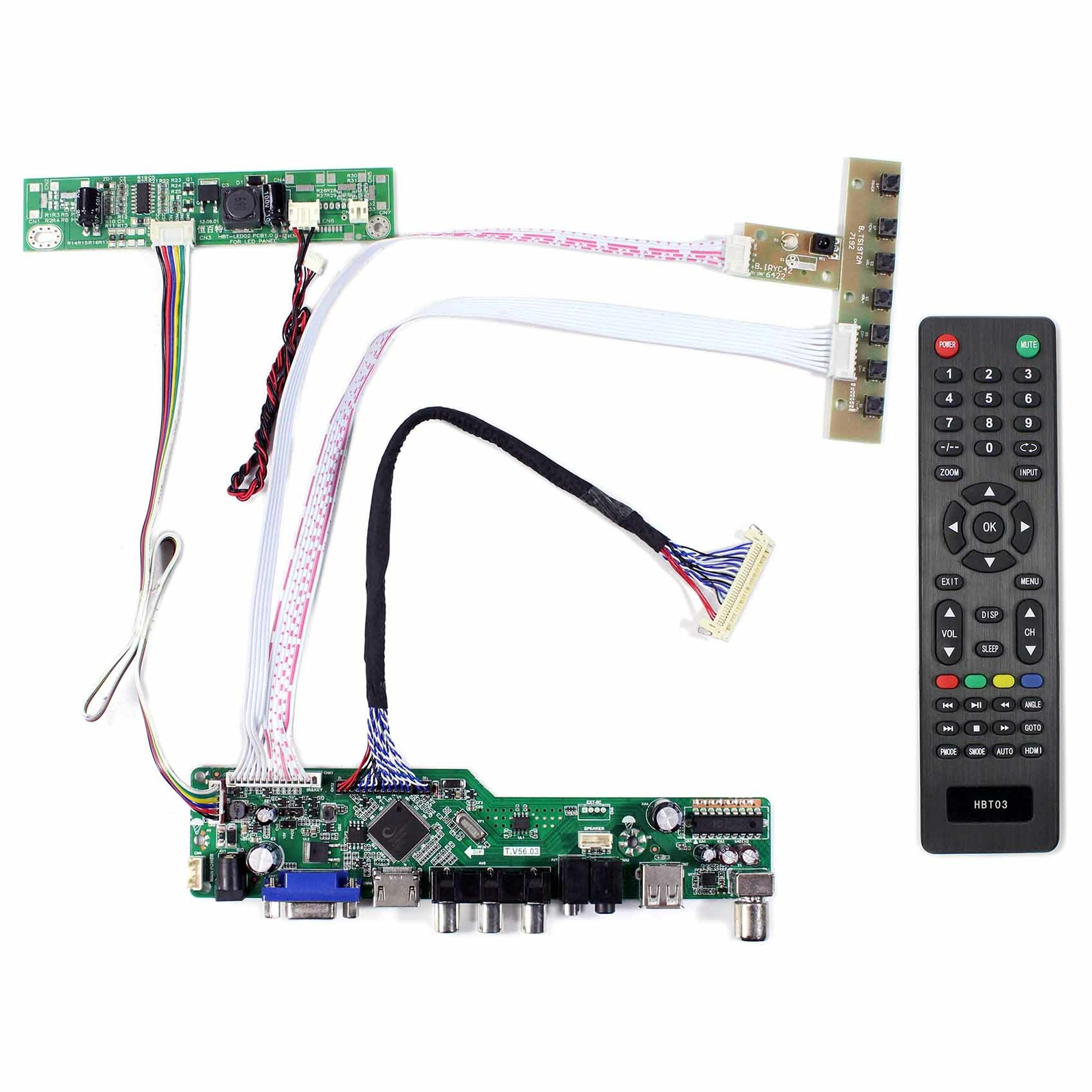 Fit to 19"" M190CGE-L23 M190CGE-L20 HD VGA AV USB RF LCD Controller Board