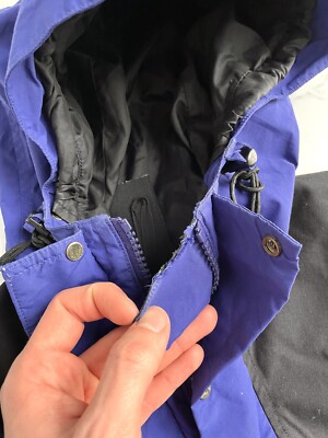 Vintage 90s The North Face Gore Tex Mountain Parka Jacket Size S