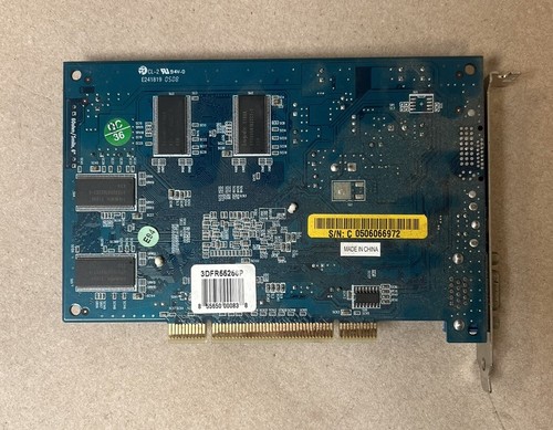 NVIDIA GEFORCE FX5500 FX PCI 256MB VIDEO GRAPHICS CARD 3DFR55256P - Picture 2 of 7