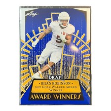 2023 LEAF DRAFT FOOTBALL - PICK YOUR CARD (1-100) - BLUE
