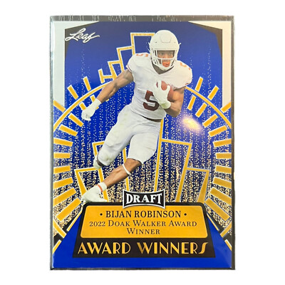 2023 LEAF DRAFT FOOTBALL - PICK YOUR CARD (1-100) - BLUE