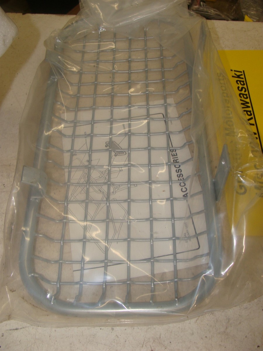 NEW KAWASAKI nos nib HEADLIGHT GRILL GUARD COVER HEADLAMP CAGE