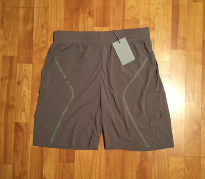 NEW MEN'S SMALL A-COLD-WALL WELDED SHORTS IN FLINT GREY