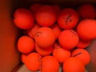 24  48 CALLAWAY SUPERSOFT  HOT MATTE ORANGE  PEARL  A GRADE LAKE GOLF BALLS