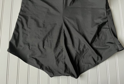BLAIR NEW One Piece Swimsuit Women’s 20W Black Tummy Trimmer Power Net Lining - Picture 6 of 11