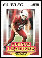 2024 Score #LL-MPR Matt Prater League Leaders