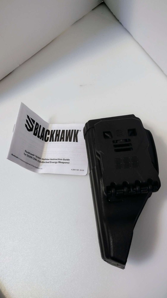 X2 Taser Blackhawk Holster, Right Hand, Black | eBay