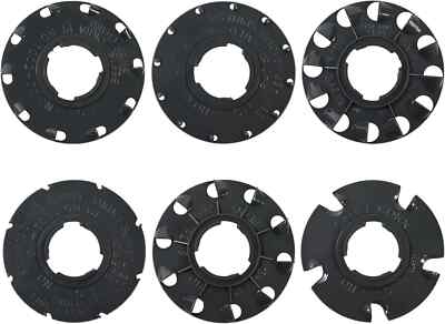 60009 Set 6 Standard Seed Plates Fit for Earthway 1001-B Seeder Works