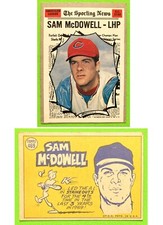 1970 TOPPS #469, SAM McDOWELL, LHP CLEVELAND INDIANS AMERICAN LEAGUE ALL-STAR