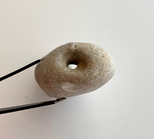 Natural Holey Long 3” Tube Hole Beach Rock Hag Stones Fairy Mystic Adder Wish US