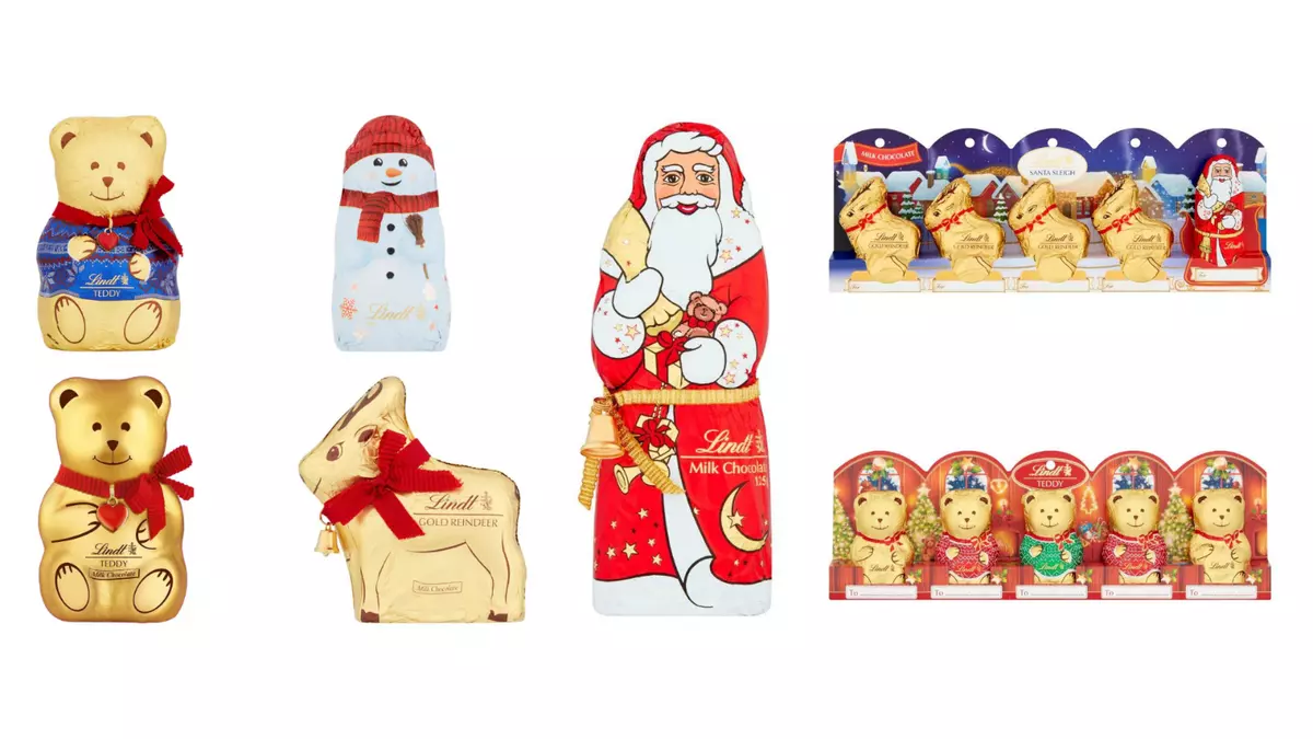 Lindt 2024 christmas chocolates
