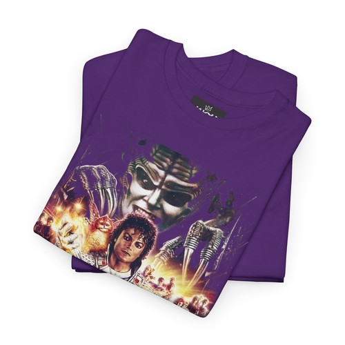 Michael Jackson Captain EO 1986 Musical T Shirt Unisex Heavy Cotton Tee - Picture 87 of 97