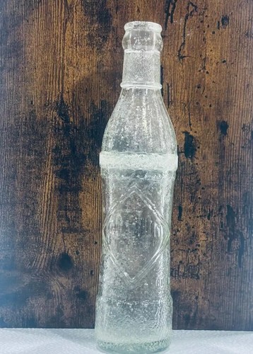 Antike 1926 Cotton Club Flasche Glas Cleveland OH geprägt 7oz Miller Becker 9"