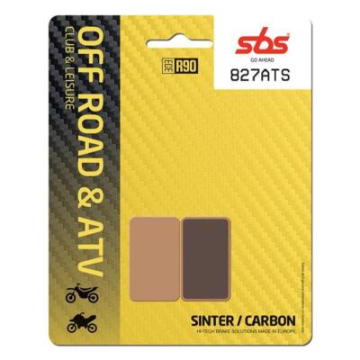 Bremsbelag SBS 827ATS ATV Sintermetall Arctic Cat 250 300 400 500 99-10