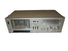 VINTAGE Sharp Stereo Cassette Deck RT-10 DOLBY - For Parts or Repair