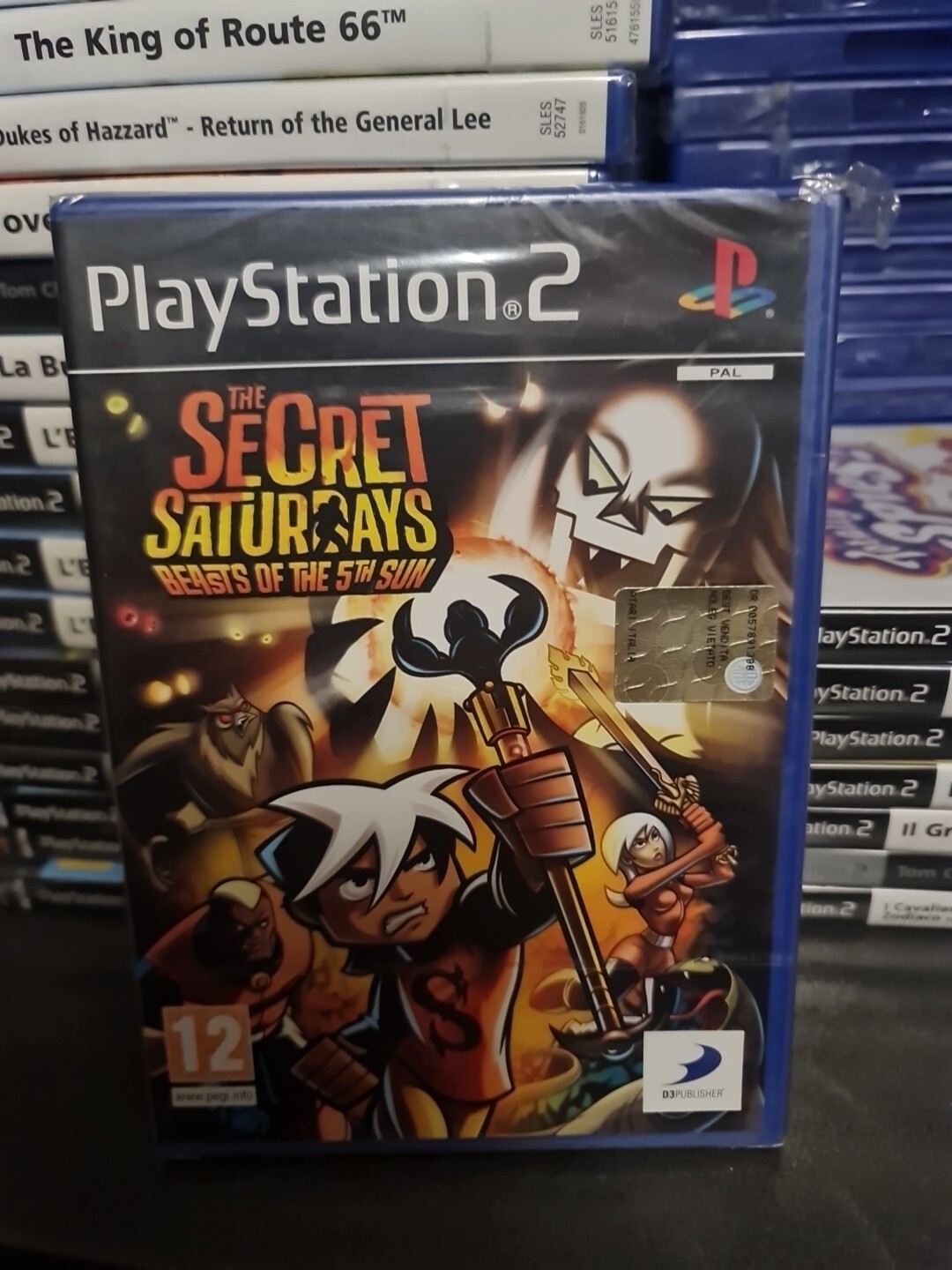Playstation 2 PS2 PAL ITA Nuovo New - The Secret Saturdays Beasts of the 5th Sun