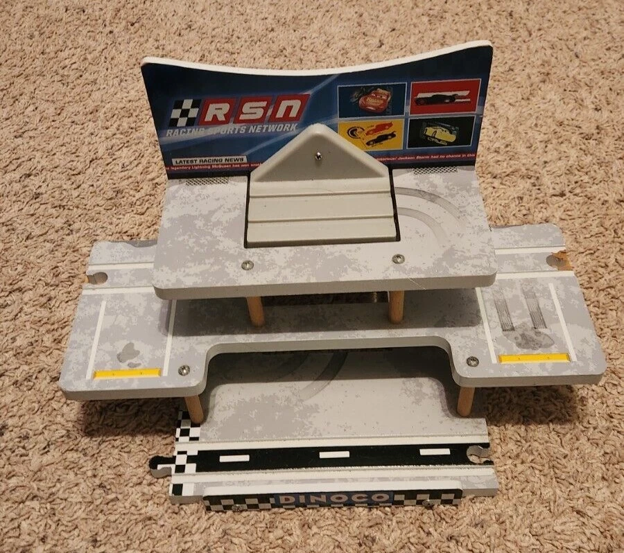 Cars 3 - Disney Pixar -  Florida Int. Speedway - Dinoco Elevator - USED - Image 2 of 4