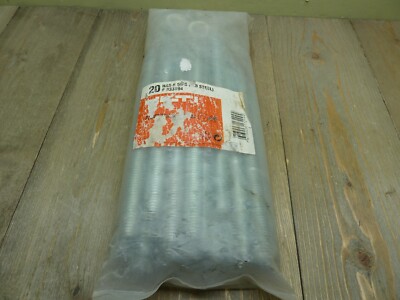 Hilti HAS-E 58-8 Anchor Rods 5.8 Steel Bag Of 20 W/ Hardware 333194 New