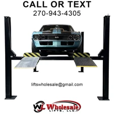 New WL9K-DX-XLT 9,000 lb 4-Post Deluxe XLT (Extra Long/Tall) Storage Lift - 110V