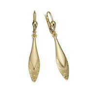 Fascination By Ellen K. Ohrschmuck OhrhäNger 375 Gelbgold Diamantiert