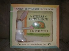 Guess How Much I Love You Set Board Book  9" Plush Little Nutbrown Hair By Sam