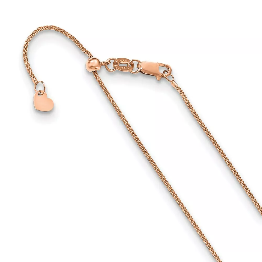 Rose gold shop adjustable chain