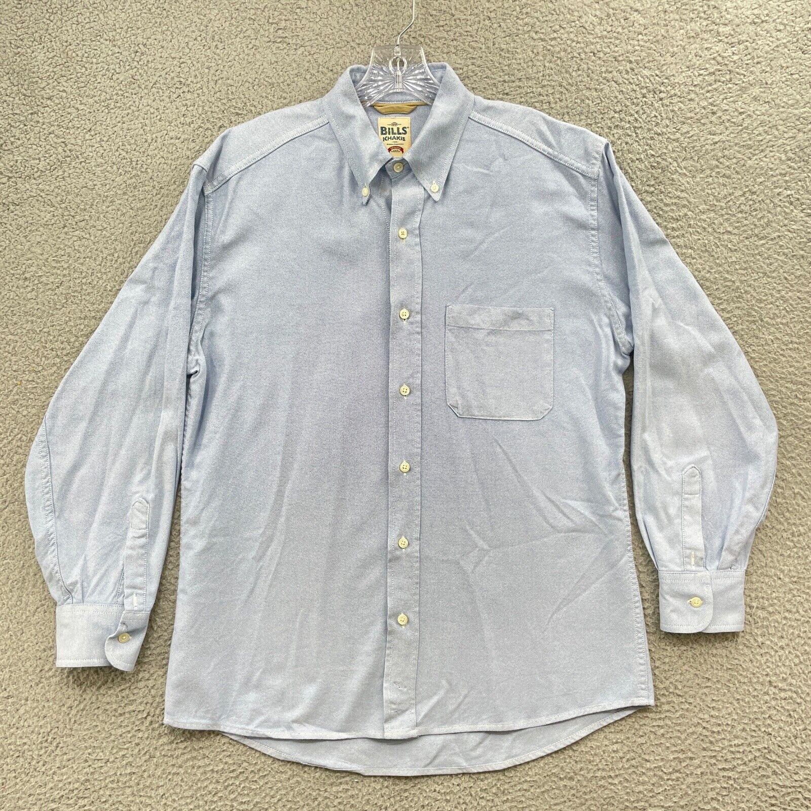 BILLS KHAKIS Shirt Mens Medium Button Up Long Sle… - image 1