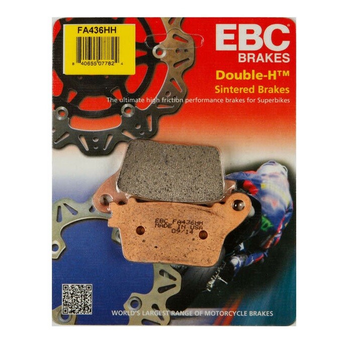 EBC FA436HH Double-H Sintered Motorcycle Brake Pads EBC FA436HH Double-H Sintered Motorcycle Brake Pads