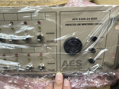 AES 6300-24-DSR Protected Line Monitoring Console