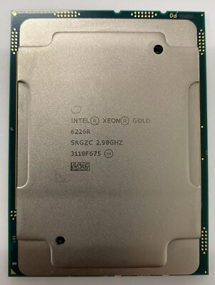 SRGZC Intel Xeon Processor Gold 6226R 2.9GHz 16-Core 22MB FCLGA3647 CPU