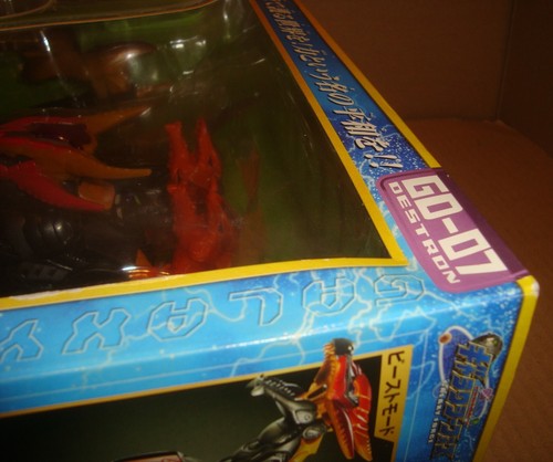 TRANSFORMERS: GALAXY FORCE GD-07 FLAME CONVOY TAKARA 2005 CYBERTRON BOX DAMAGED - Imagen 5 de 9