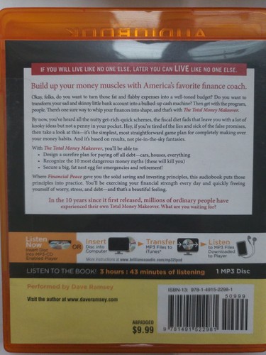 The Total Money Makeover : A Proven Plan for Financial Fitness by Dave Ramsey (… - Picture 2 of 2